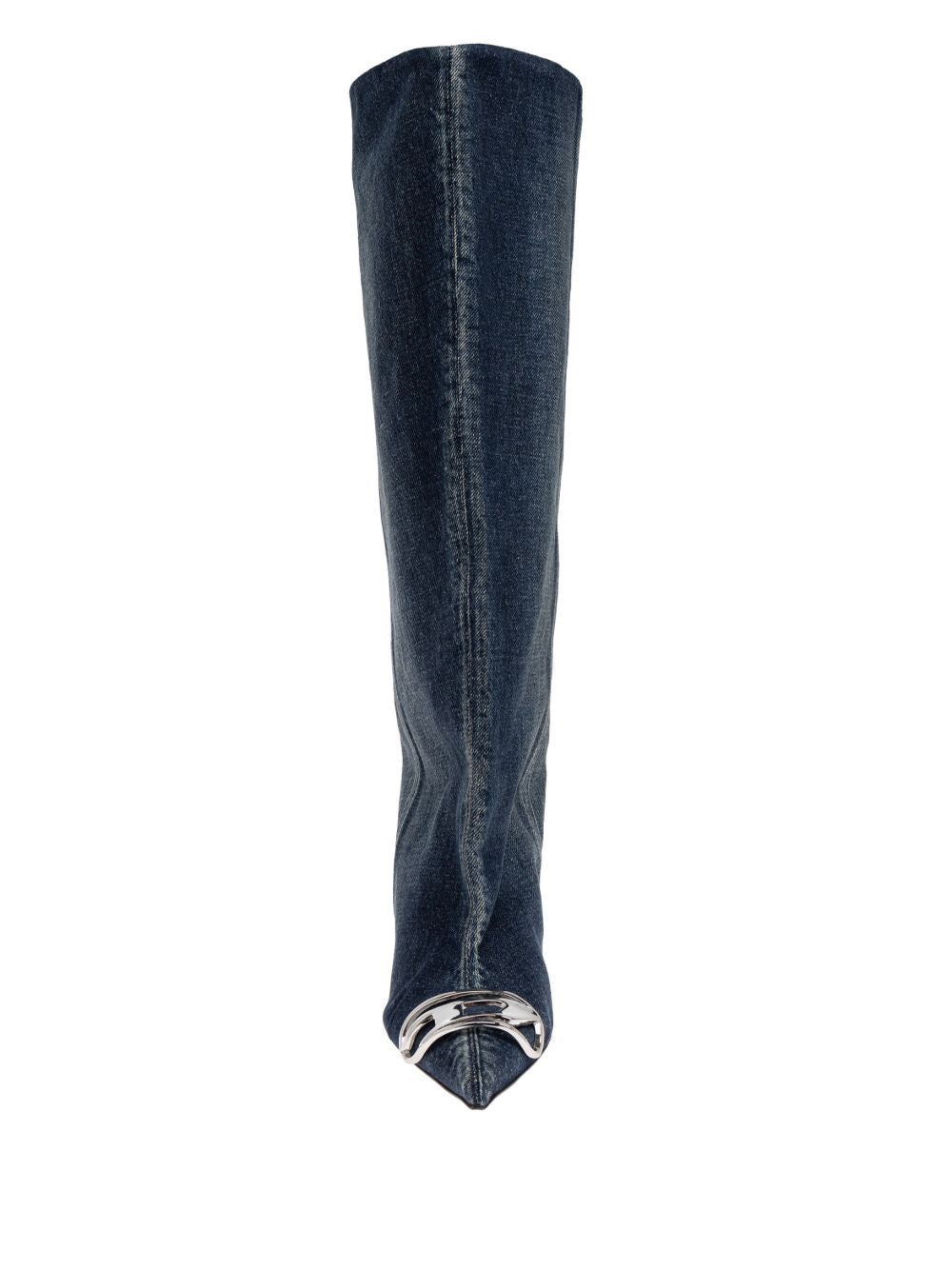 Diesel Women's D-Venus-Slouchy Knee-High Boot In Denim