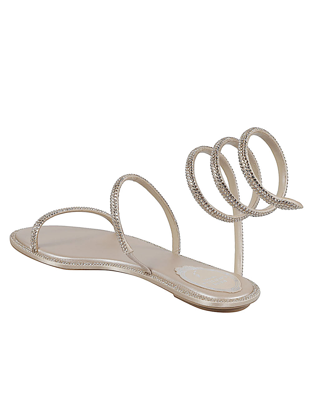 René Caovilla Women's Cleo Flat Sandals