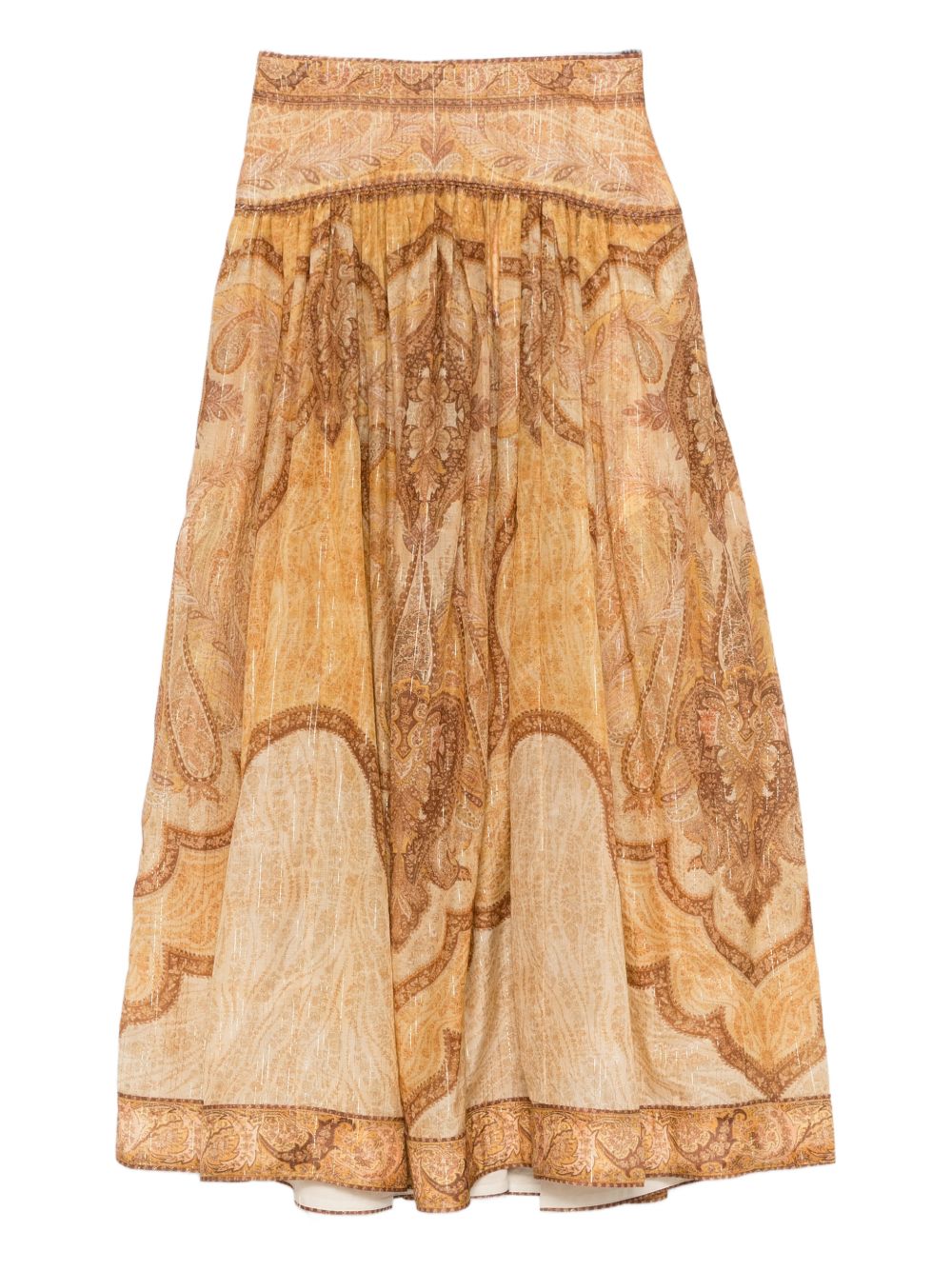Zimmermann Women's Wanderlust Cotton And Silk Maxi Skirt