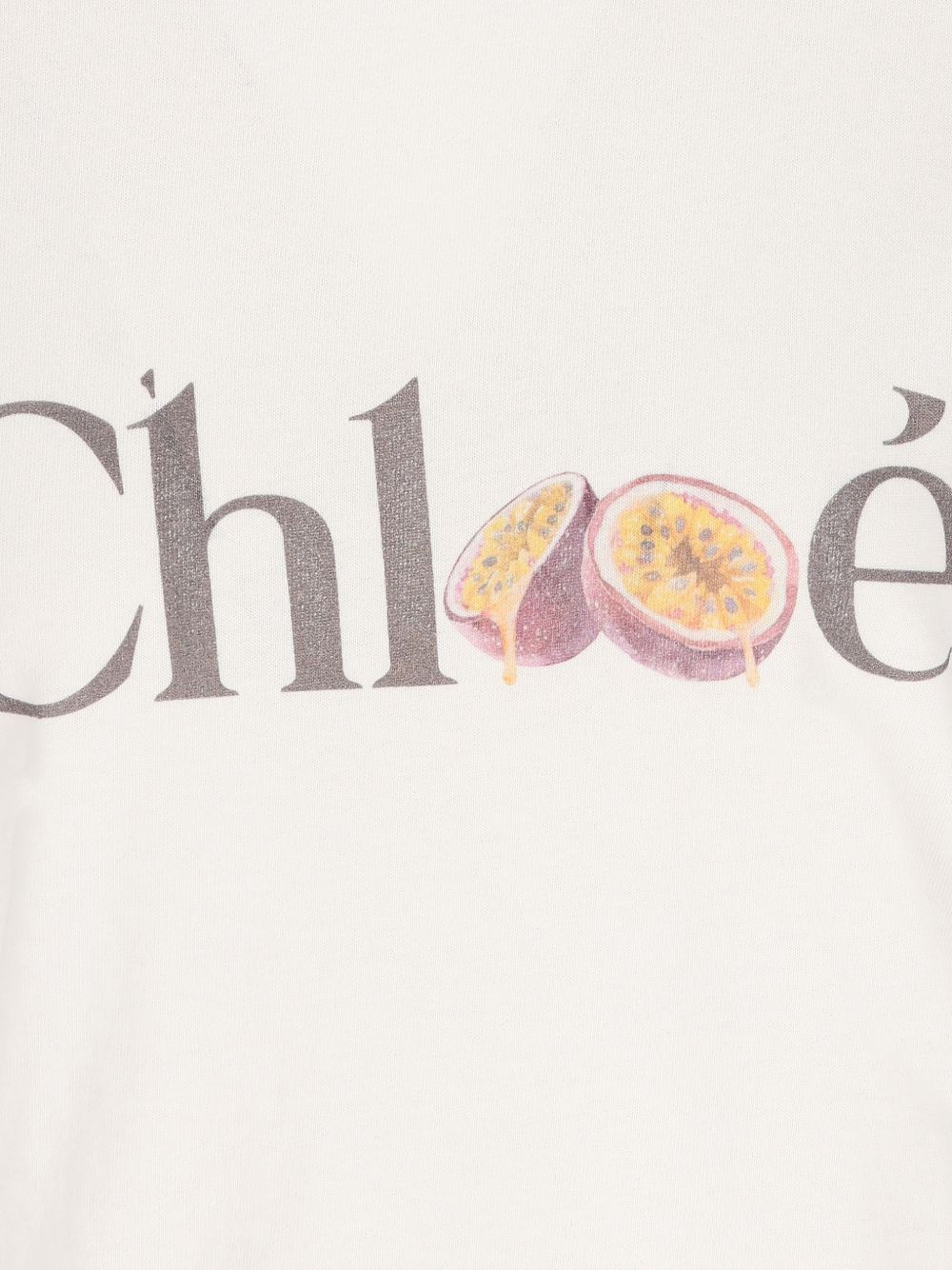 Chloã© Logo Cotton T-Shirt