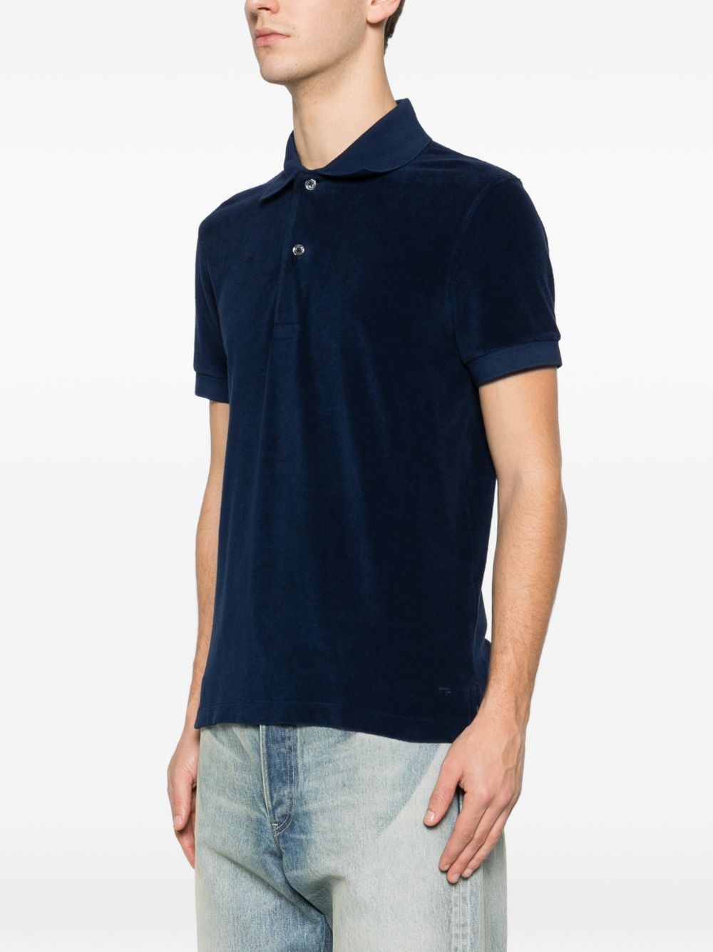 Tom Ford Men's T-Shirts And Polos Blue