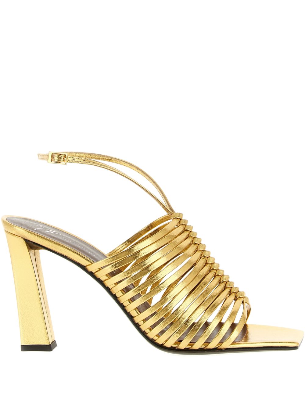 Giuseppe Zanotti Women's Savoia Metallic Leather Sandal.