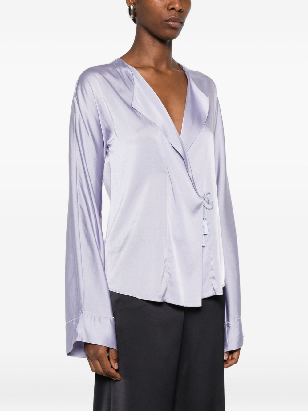 Forte Forte Women's Silk Satin Shirt