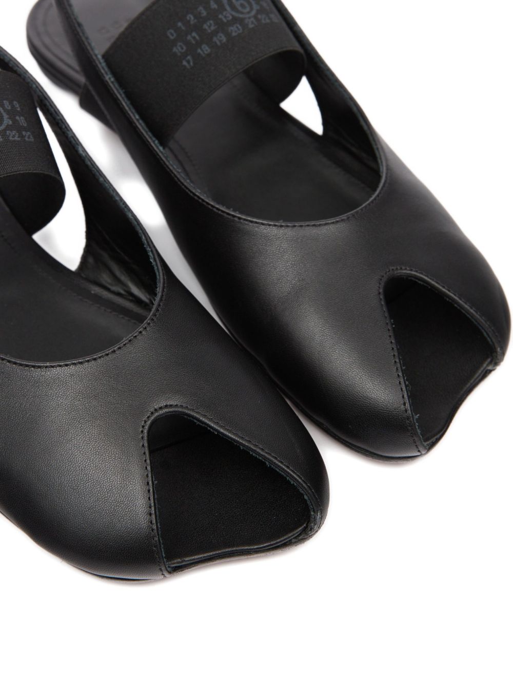 Mm6 Maison Margiela Women's Anatomic Numeric Slingback