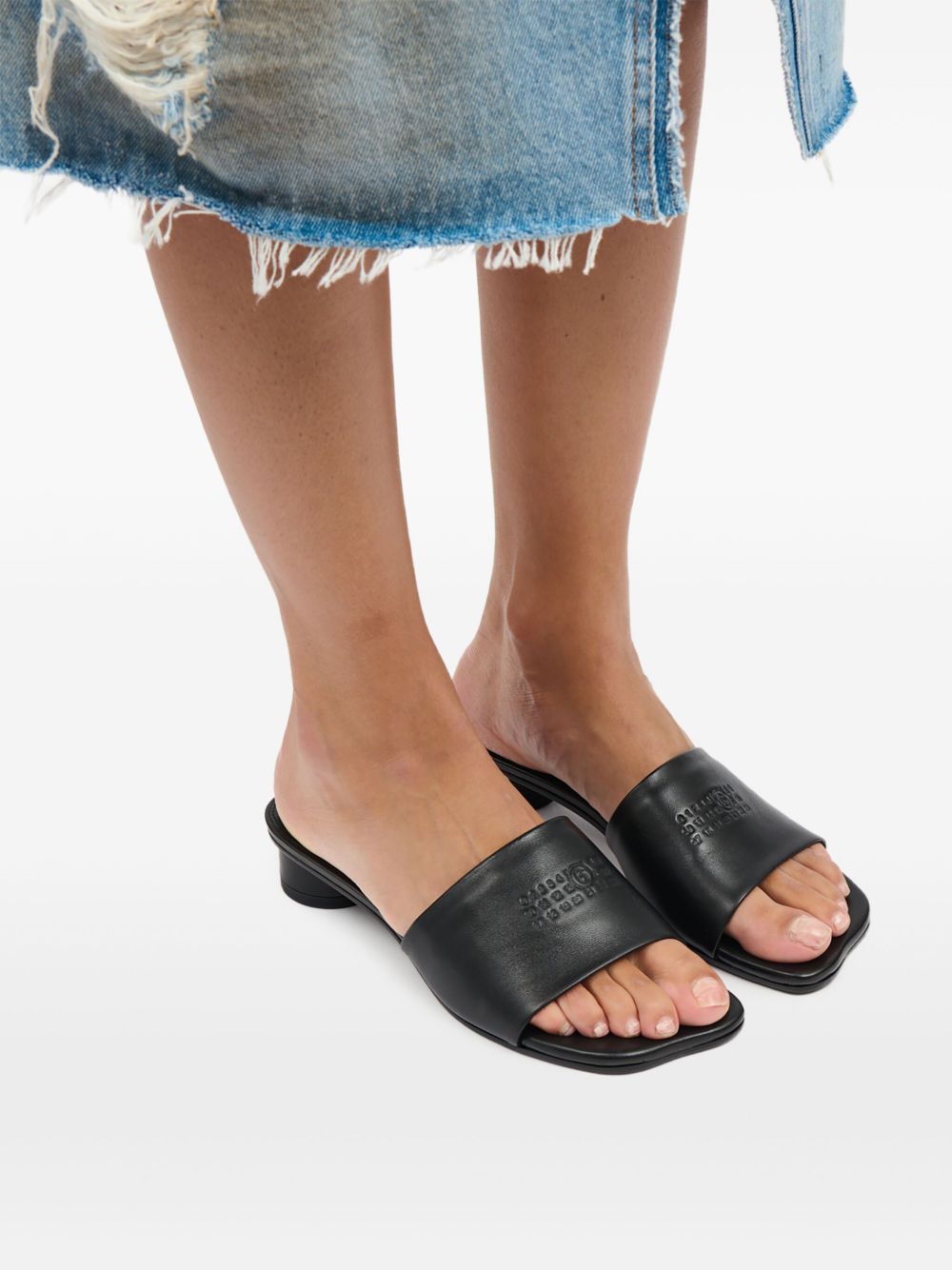 Mm6 Maison Margiela Women's Anatomic Sandals.