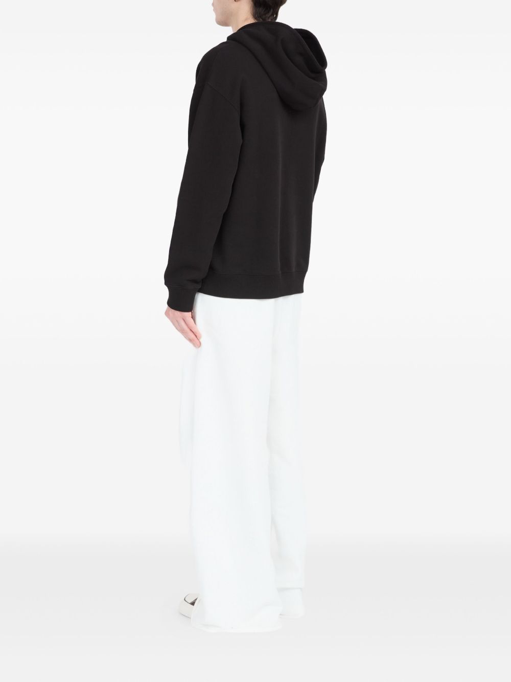 Mm6 Maison Margiela Men's Logo Cotton Hoodie