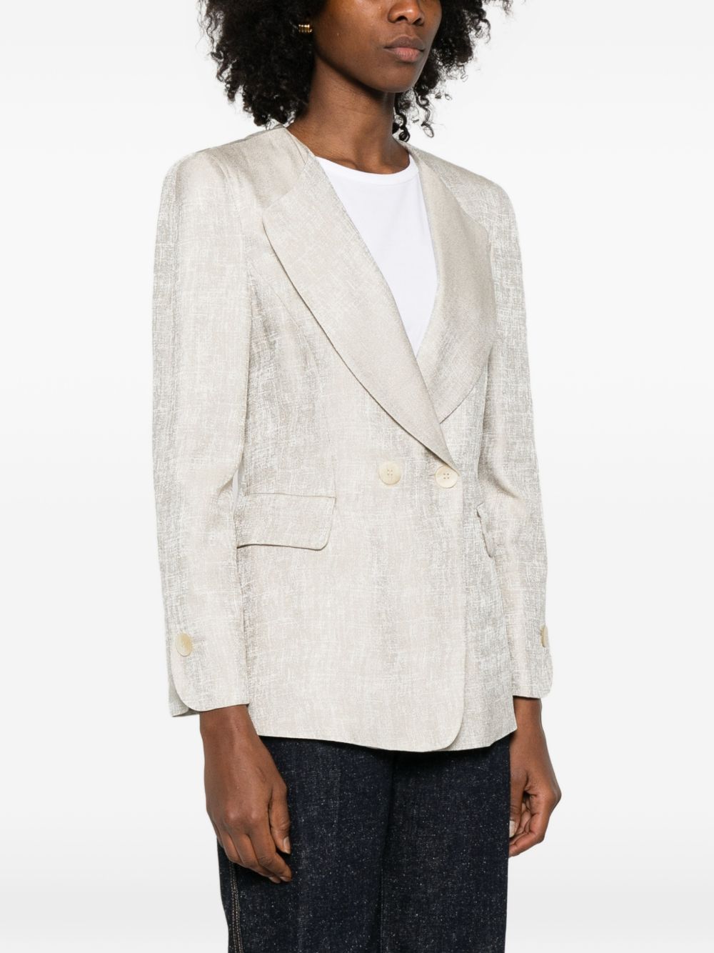 Emporio Armani Women's Double-Breasted Jacket