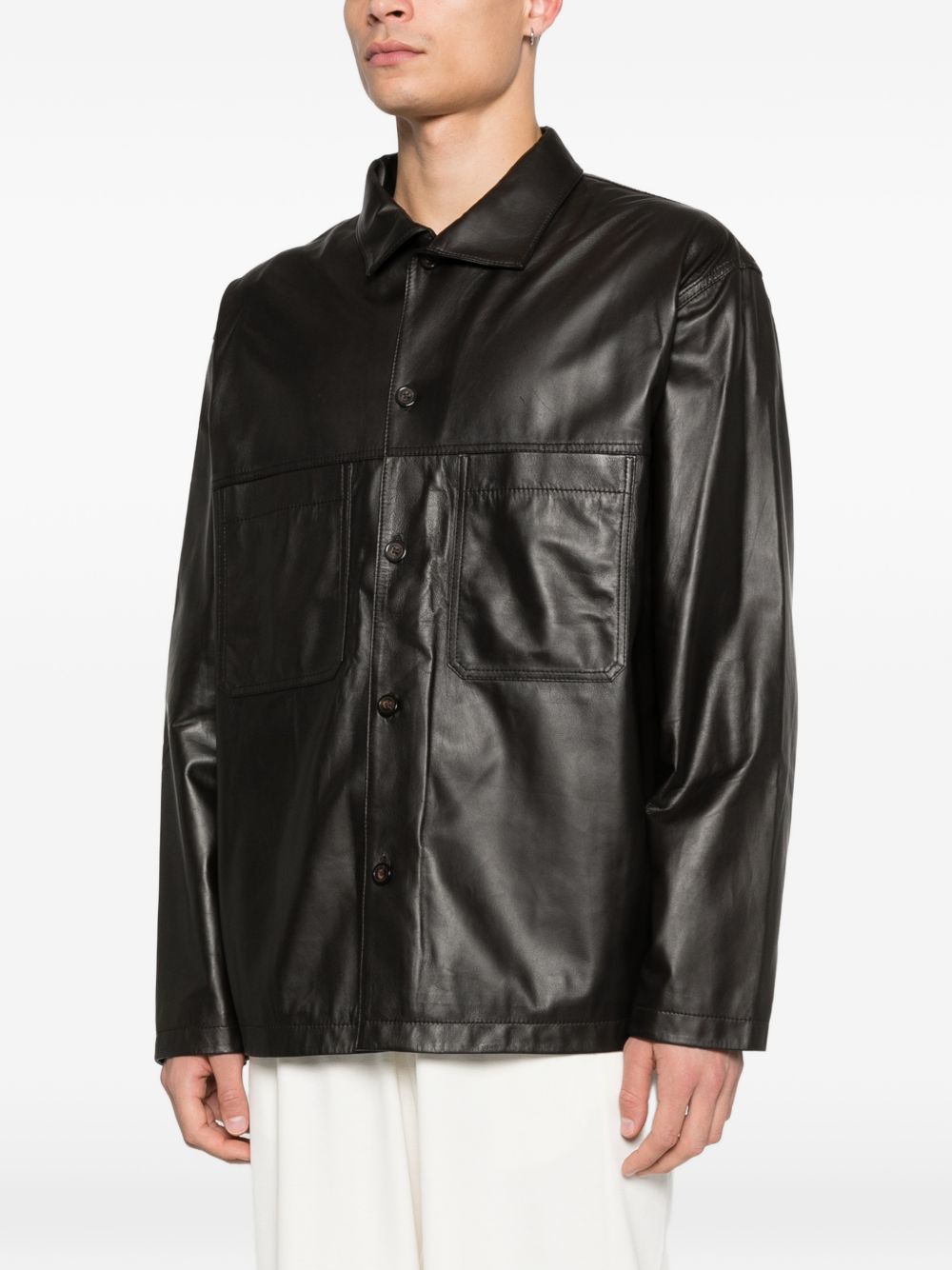 Emporio Armani Men's Leather Jacket