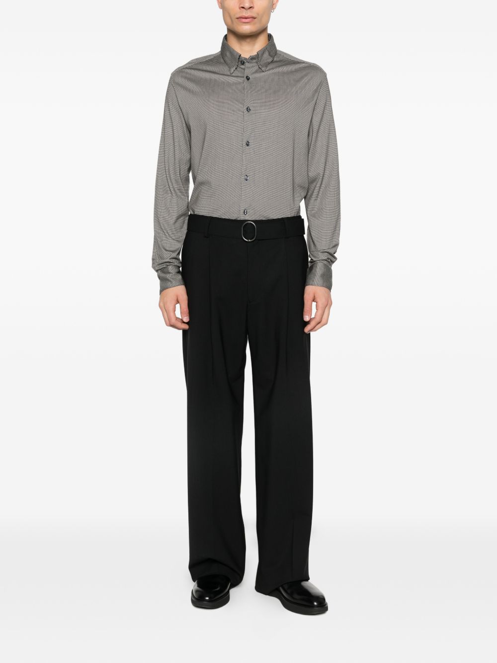 Emporio Armani Men's Cotton Blend Shirt