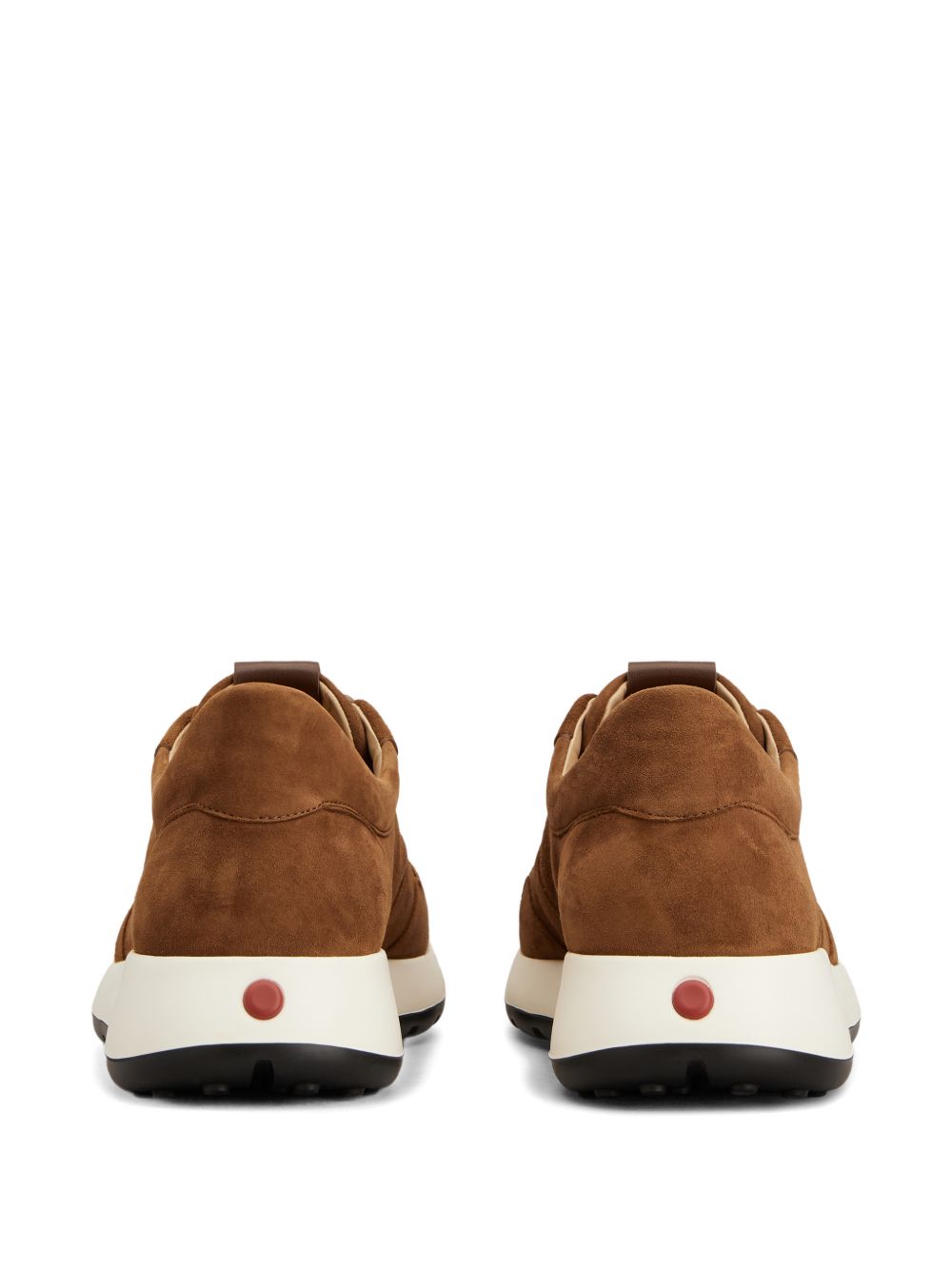 Tod's Men's Red Dot Pashmy Suede Sneakers