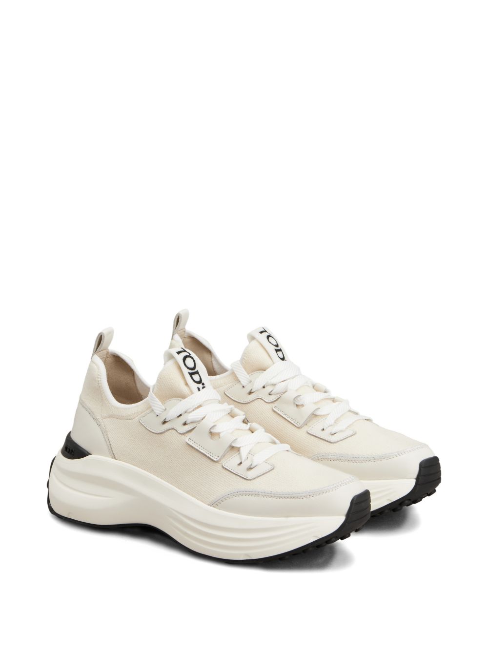 Tod's Women's Fabric And Leather Sneakers