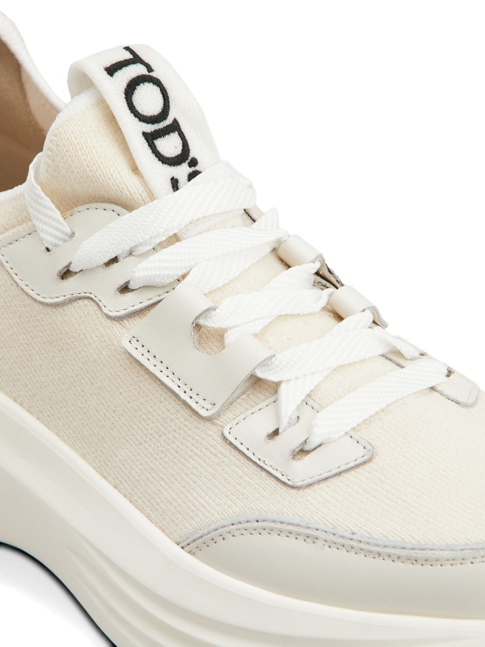 Tod's Women's Fabric And Leather Sneakers