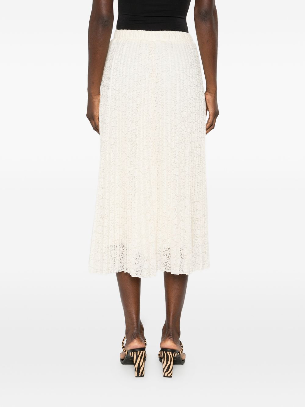 Ermanno Scervino Women's Embroidered Long Skirt
