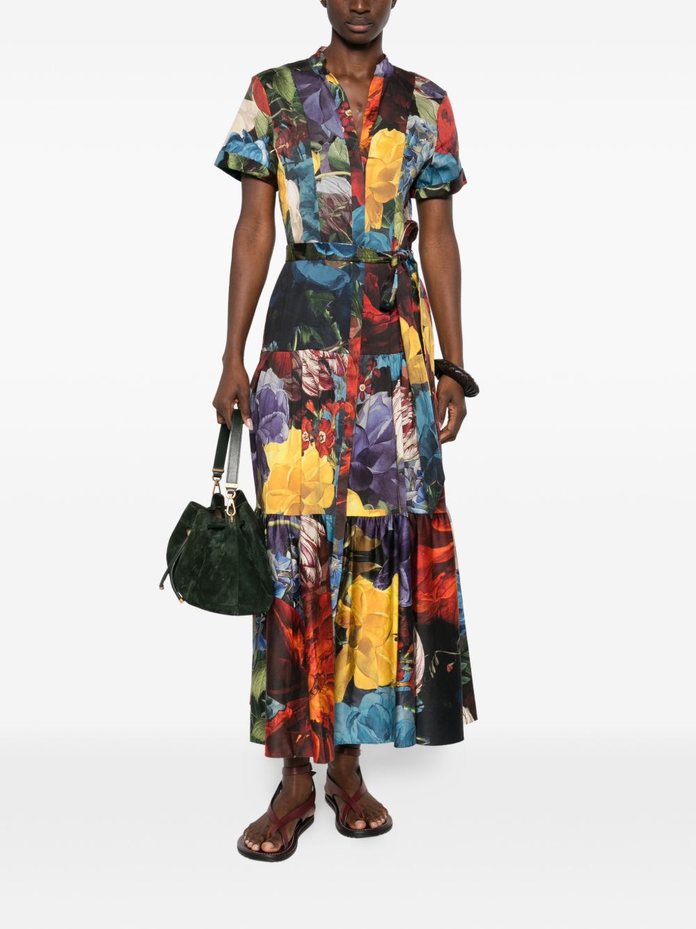 Alice + Olivia Women's Printed Midi Dress