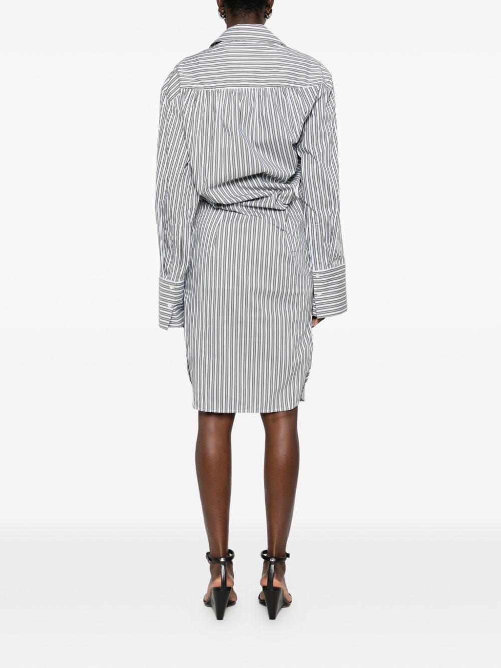 Iro Women's Lazul Striped Cotton Dress
