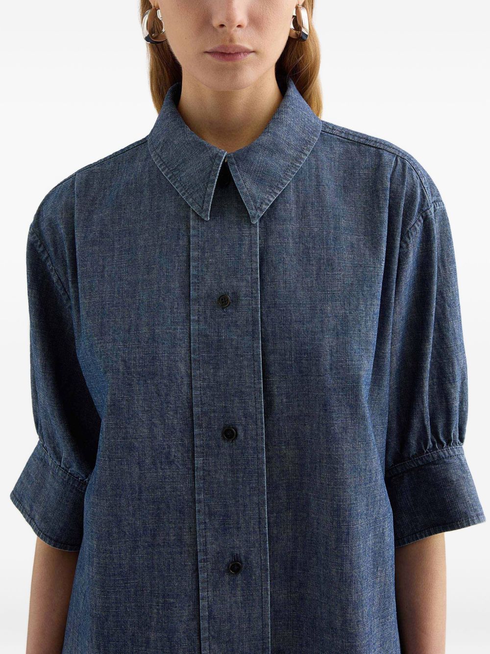 Jil Sander Women's Shirts Navy