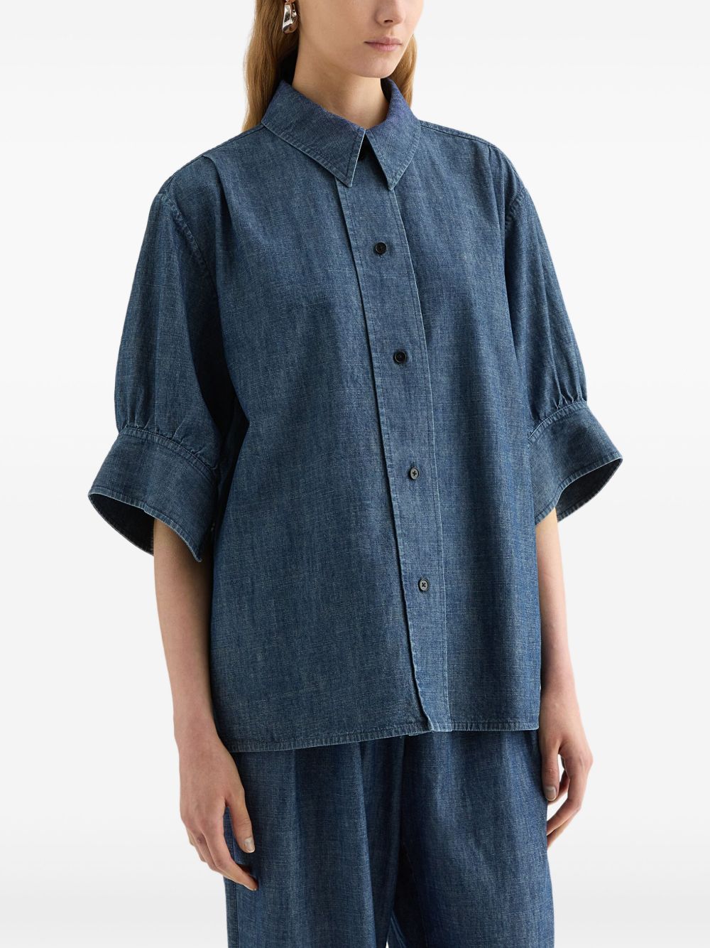 Jil Sander Women's Shirts Navy