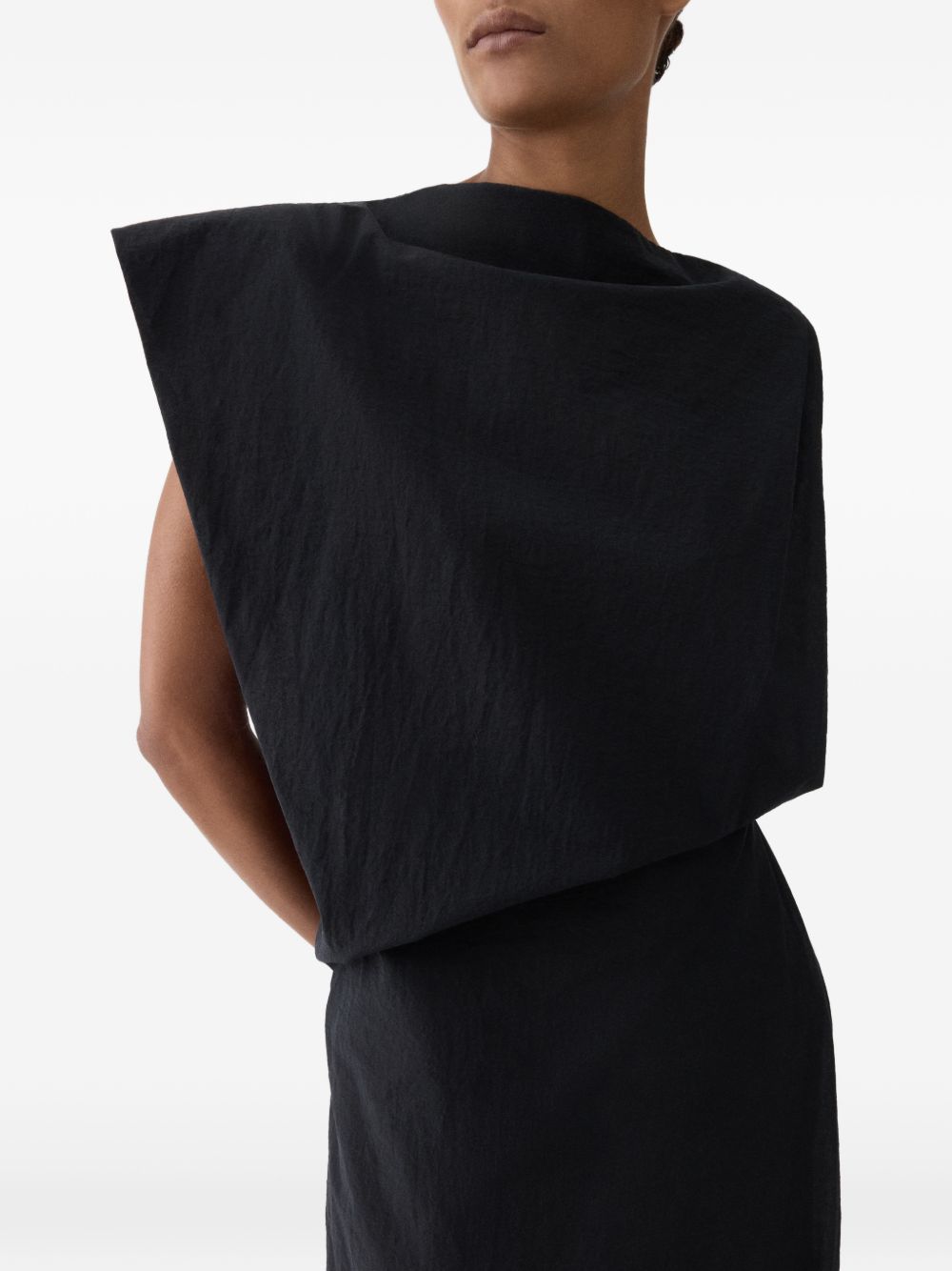 Jacquemus Women's La Robe Drap Midi Dress