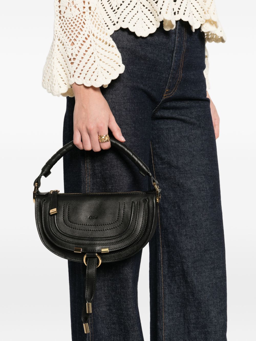 Chloé Women's Marcie Mini Shoulder Bag In Soft Leather
