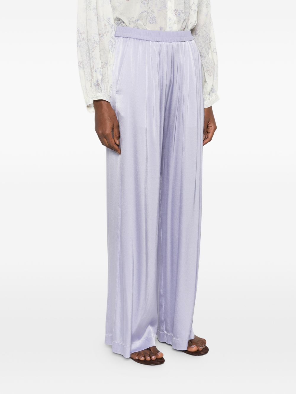 Forte Forte Women's Silk Satin Trousers