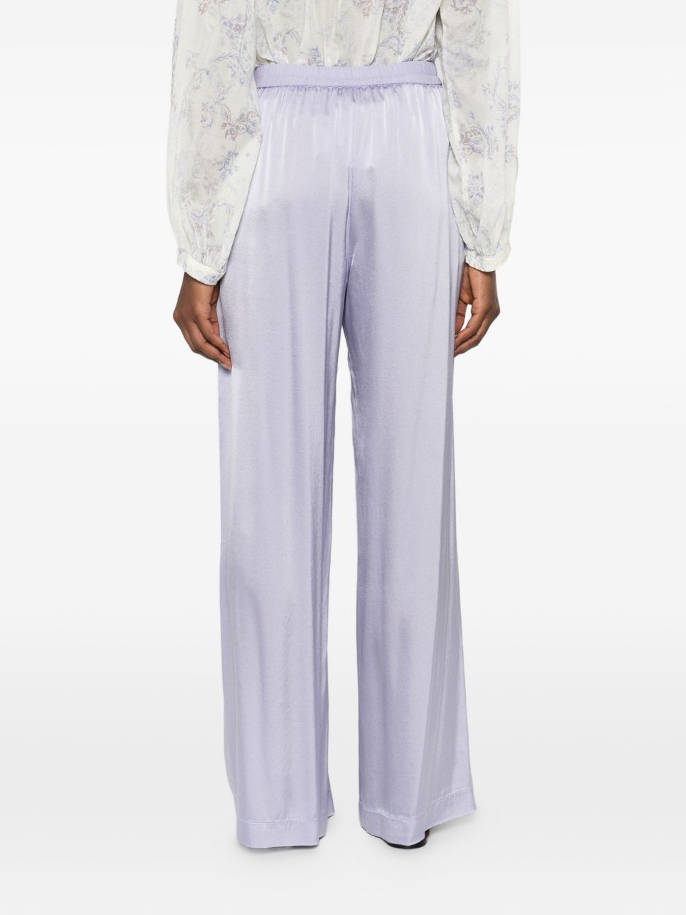 Forte Forte Women's Silk Satin Trousers
