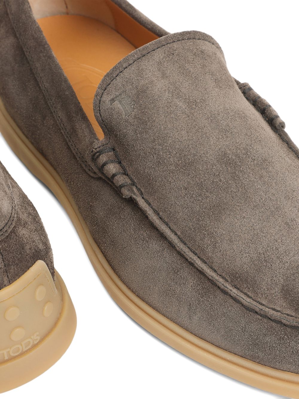 Tod's Men's Brown Suede Leather Loafers