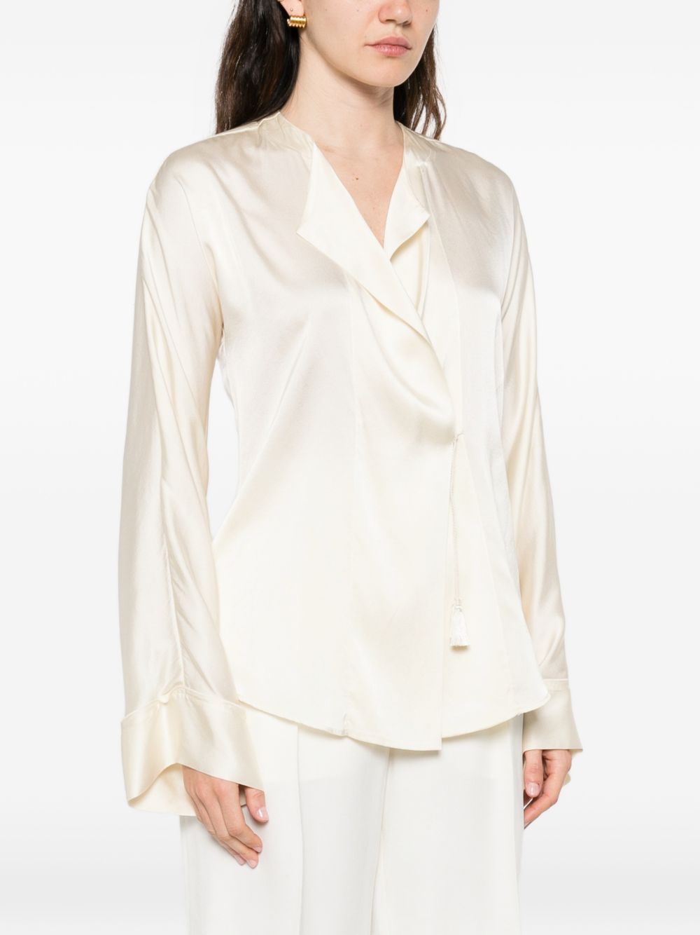 Forte Forte Women's Silk Satin Shirt