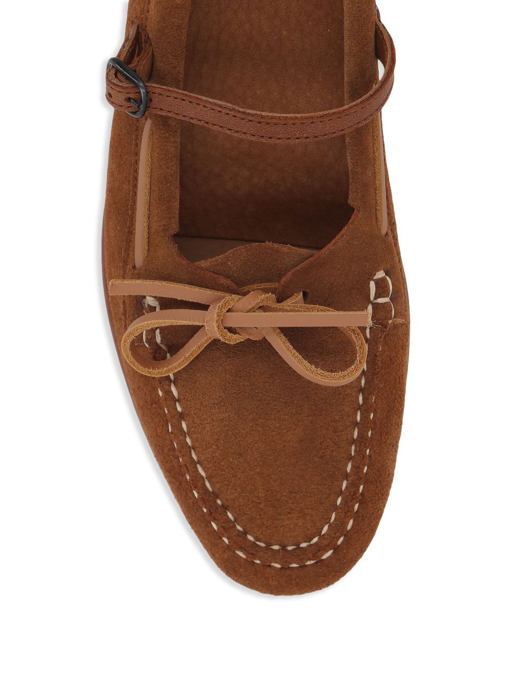 Hereu Women's Lorea Suede Mary Jane Loafer