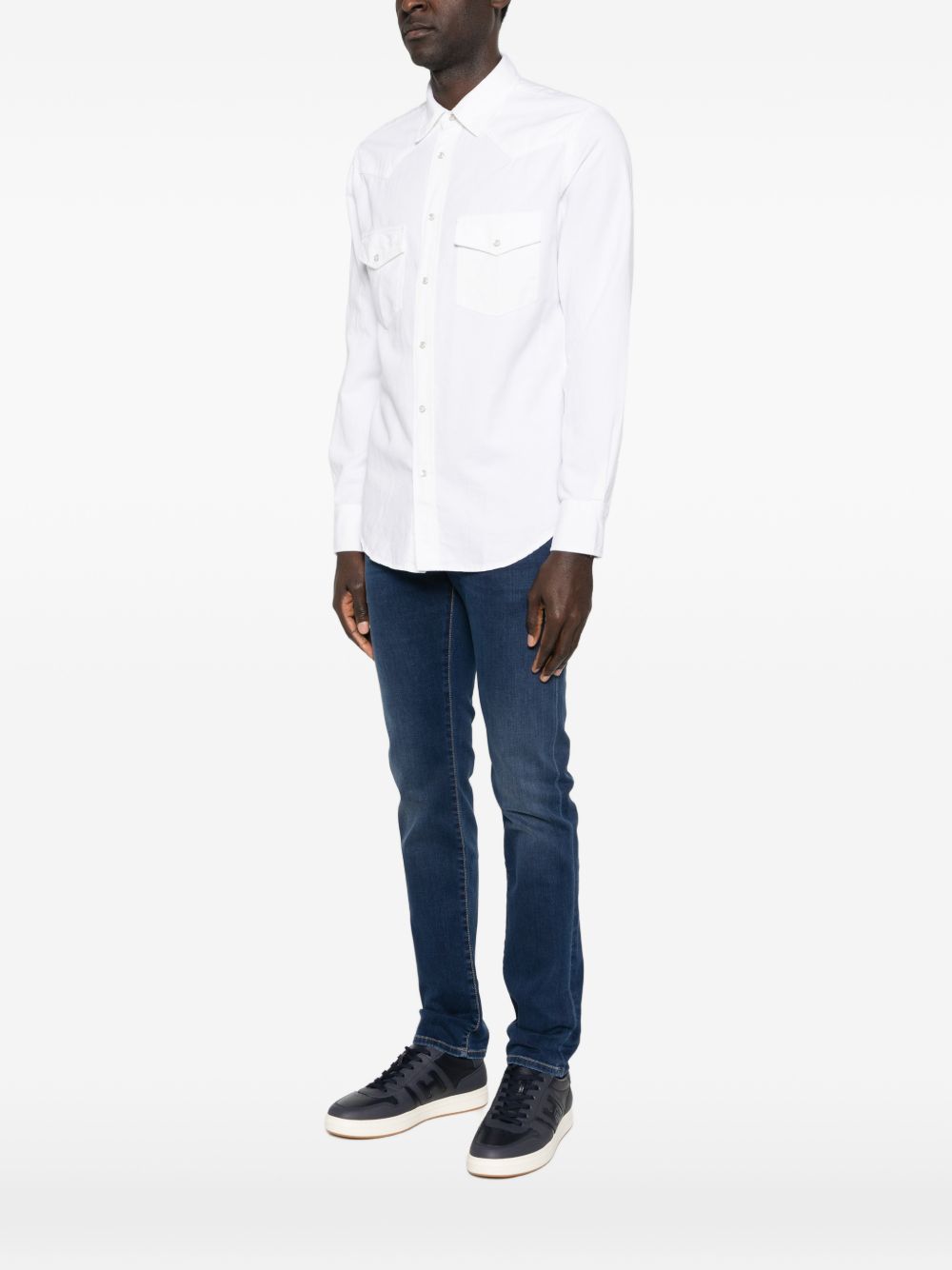 Jacob Cohen Men's Cotton Blend Shirt