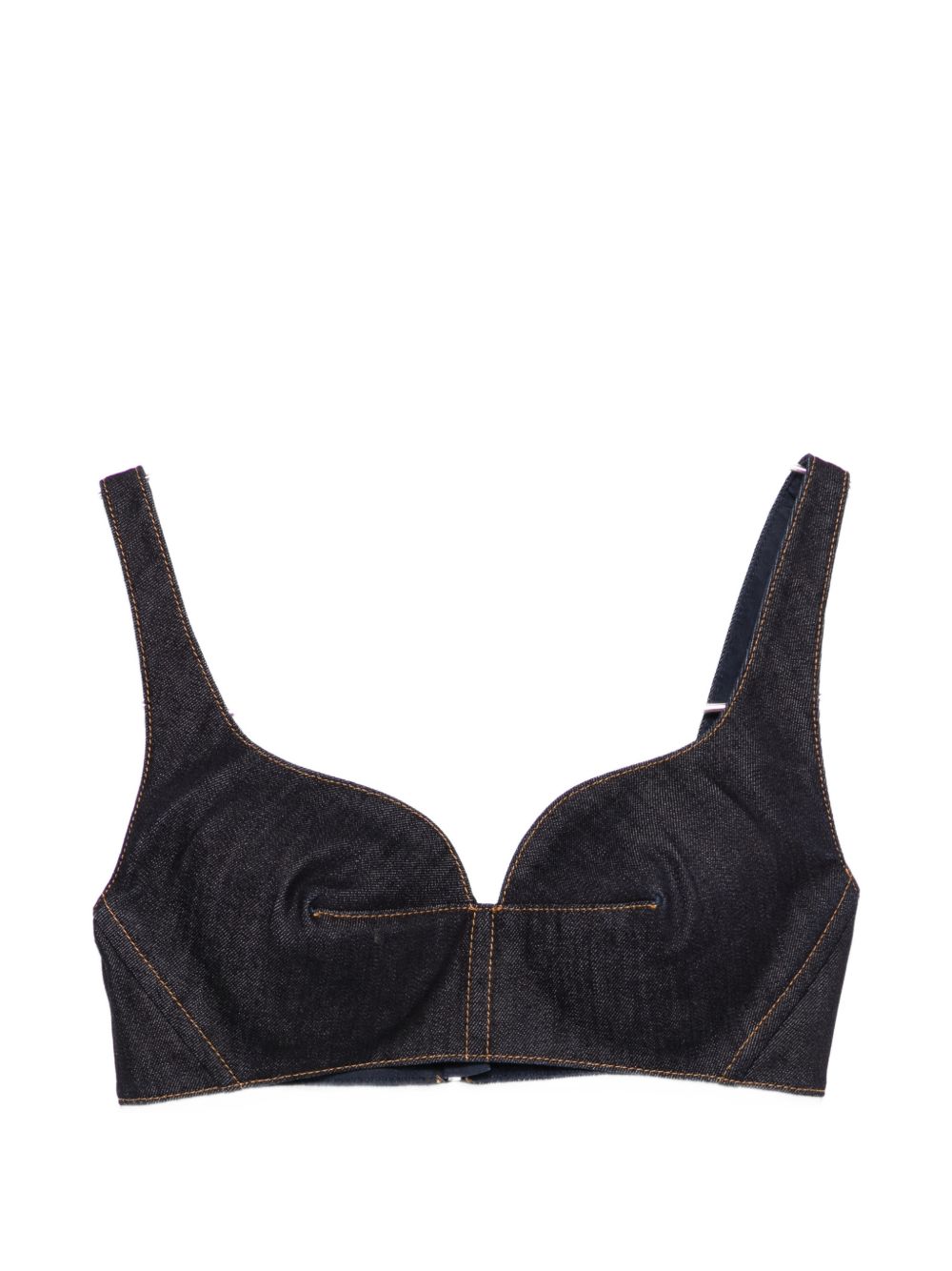 Givenchy Women's Denim Cotton Bra Top