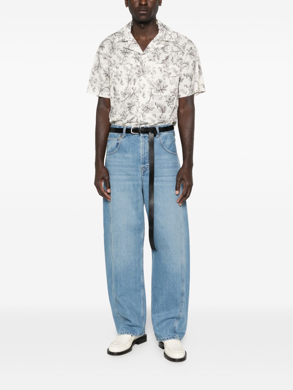 Jacquemus Men's Le De-Nimes Mirada Denim Jeans