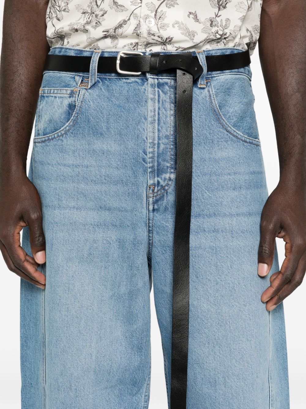 Jacquemus Men's Le De-Nimes Mirada Denim Jeans