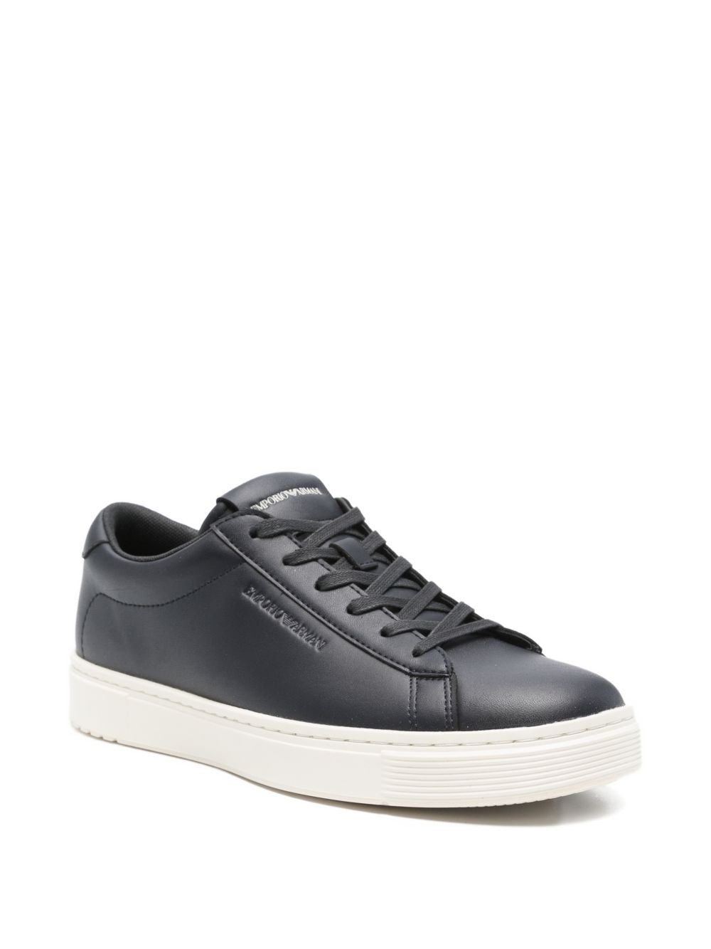 Emporio Armani Men's Leather Sneakers