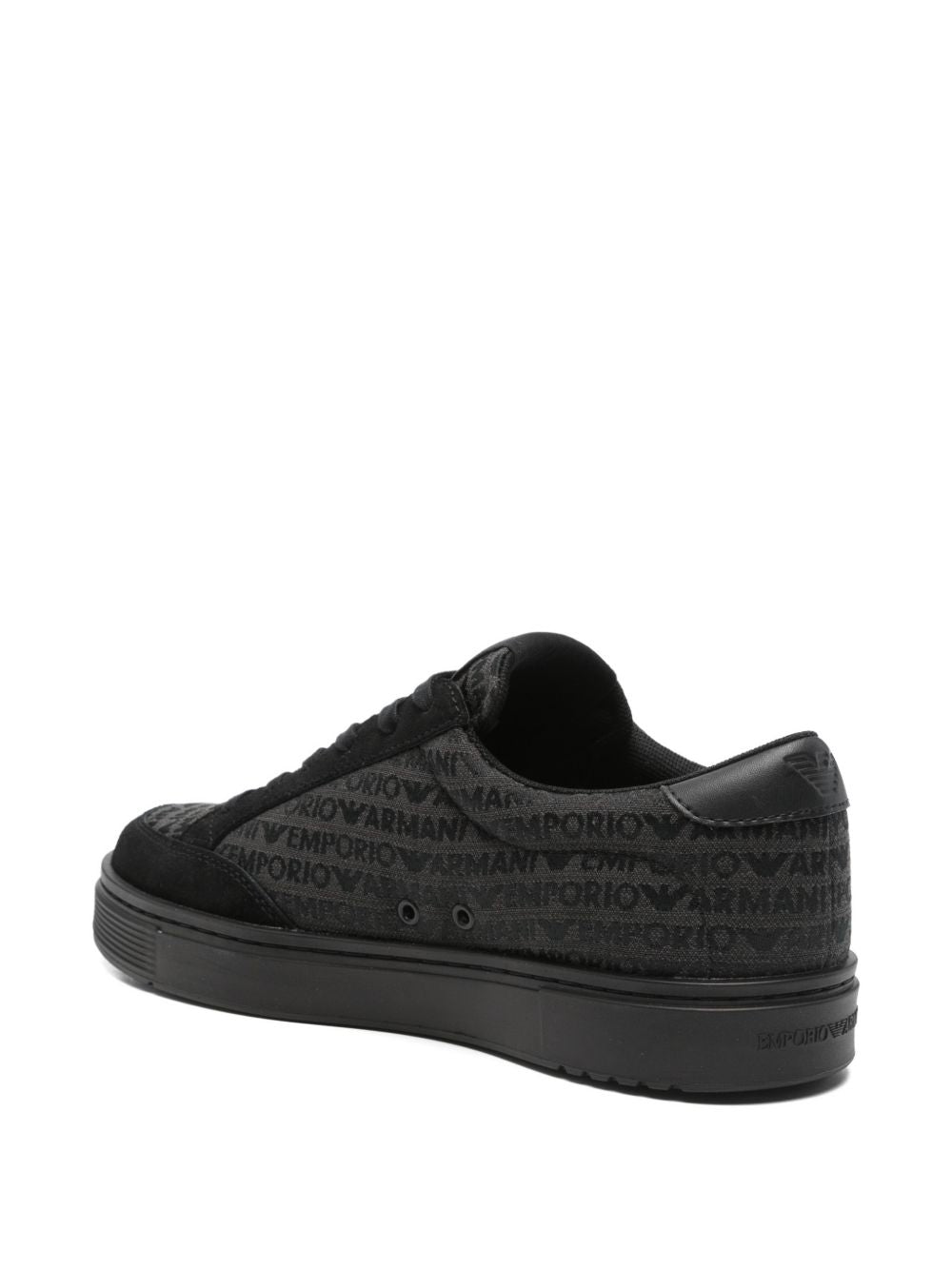 Emporio Armani Men's Logo-Print Sneakers
