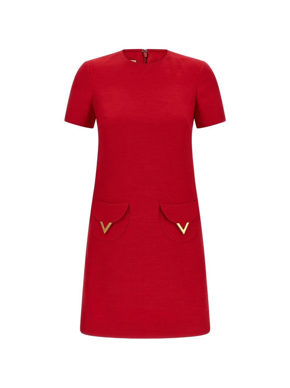 Valentino Women's Vlogo Signature Wool And Silk Dress