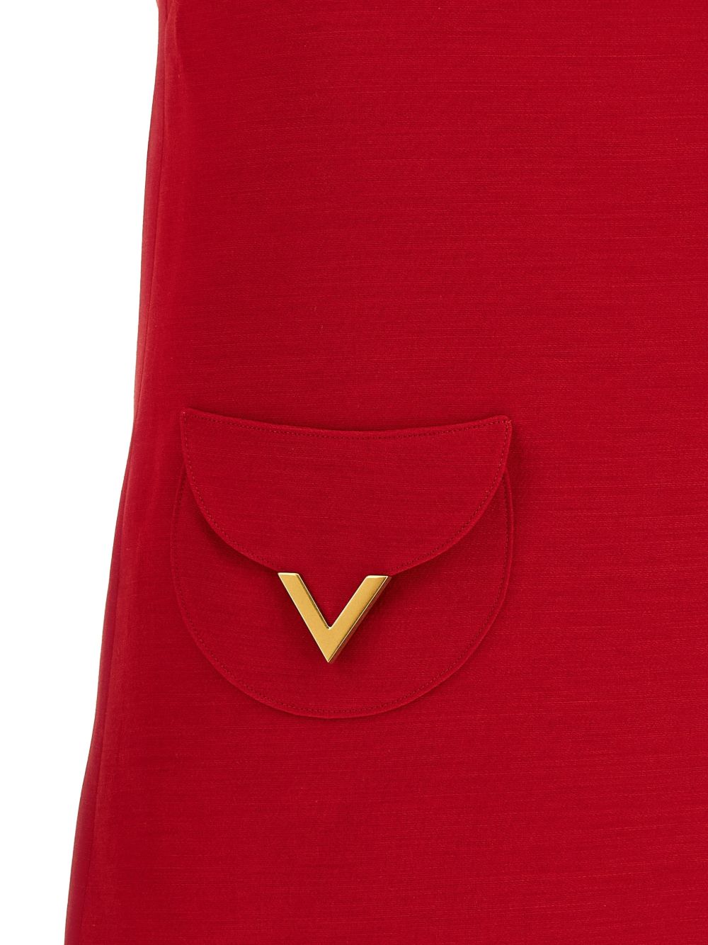 Valentino Women's Vlogo Signature Wool And Silk Dress