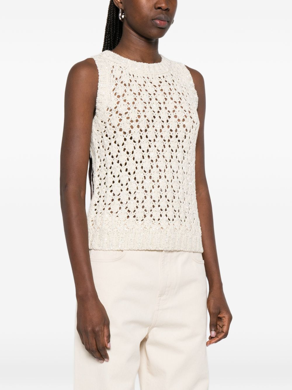 Fabiana Filippi Women's Sleeveless Top