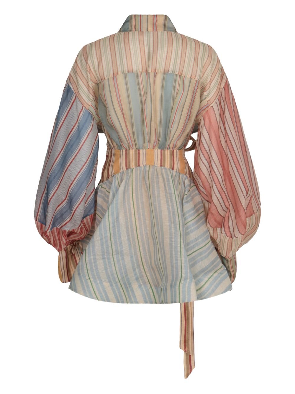 Zimmermann Women's Rebellion Linen And Silk Mini Dress
