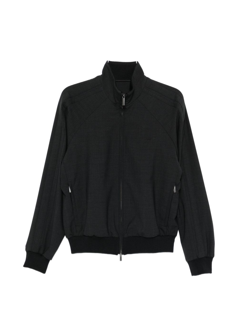 Emporio Armani Men's Wool Blend Bomber Jacket