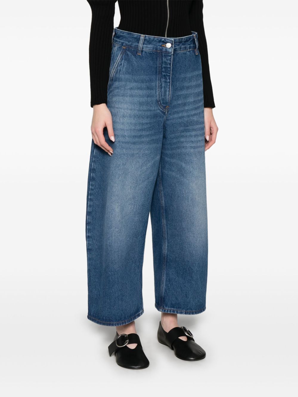 Studio Nicholson Pre Women's Chalco Cropped Jeans