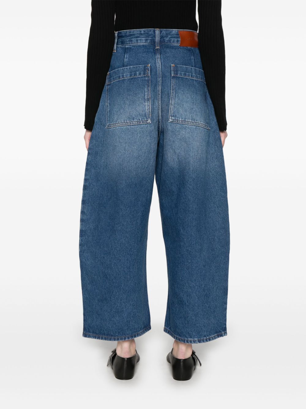 Studio Nicholson Pre Women's Chalco Cropped Jeans