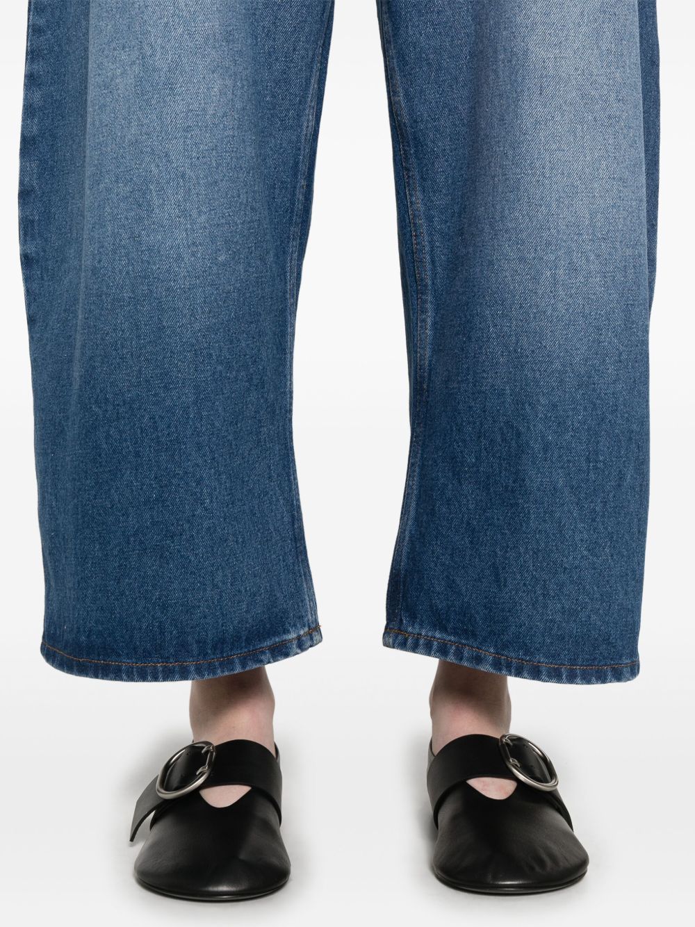 Studio Nicholson Pre Women's Chalco Cropped Jeans