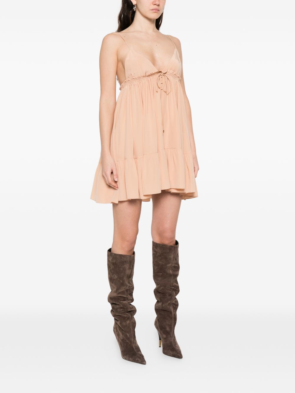 Chloã© Silk Mini Dress