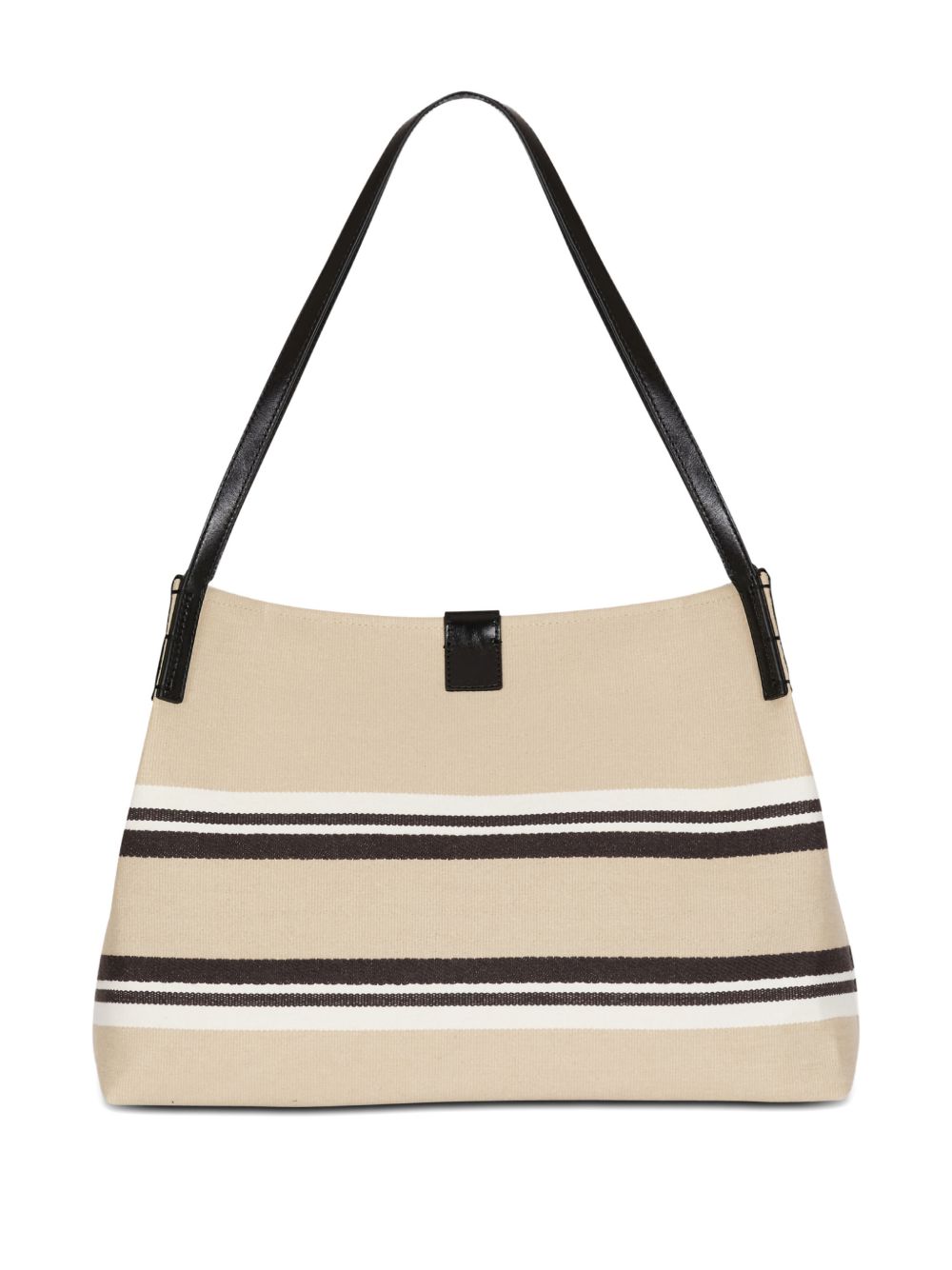 Balmain Women's Medium Release Shopper Bag In Canvas And Calfskin