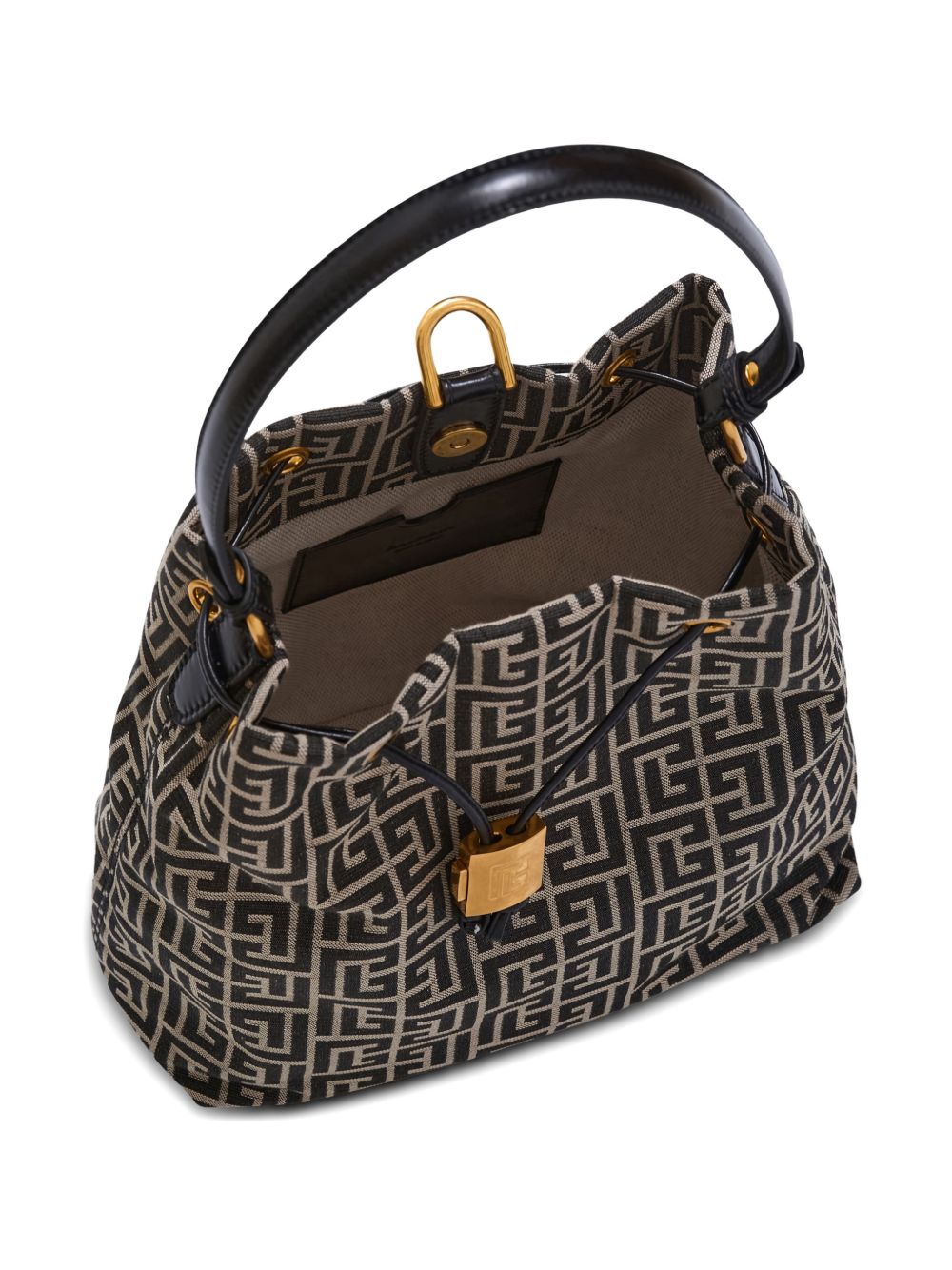 Balmain Women's Pulse Monogram Jacquard Backpack