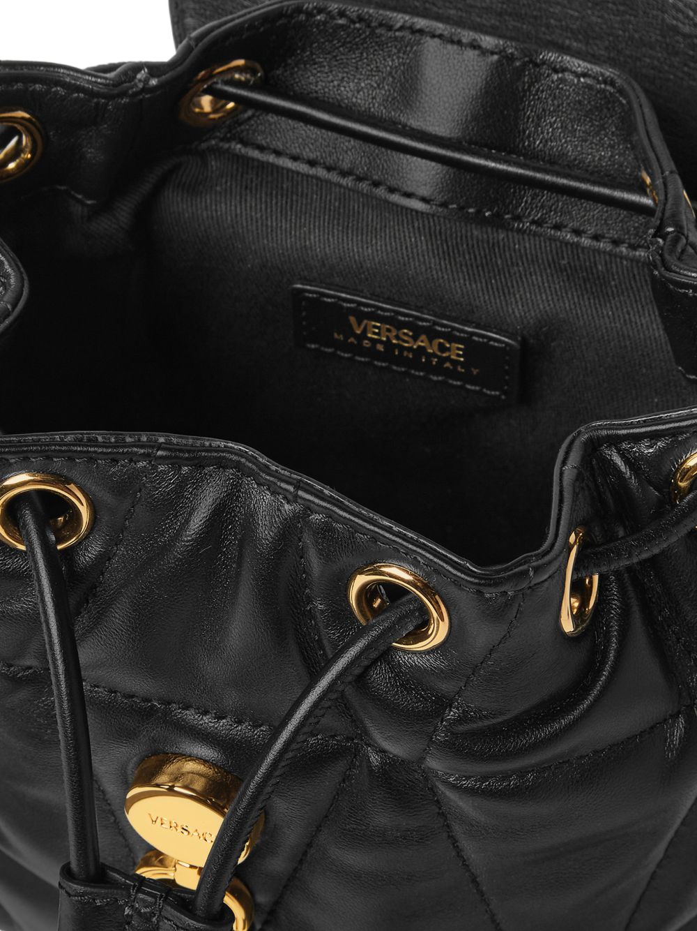 Versace Women's Kleio Quilted Nappa Backpack