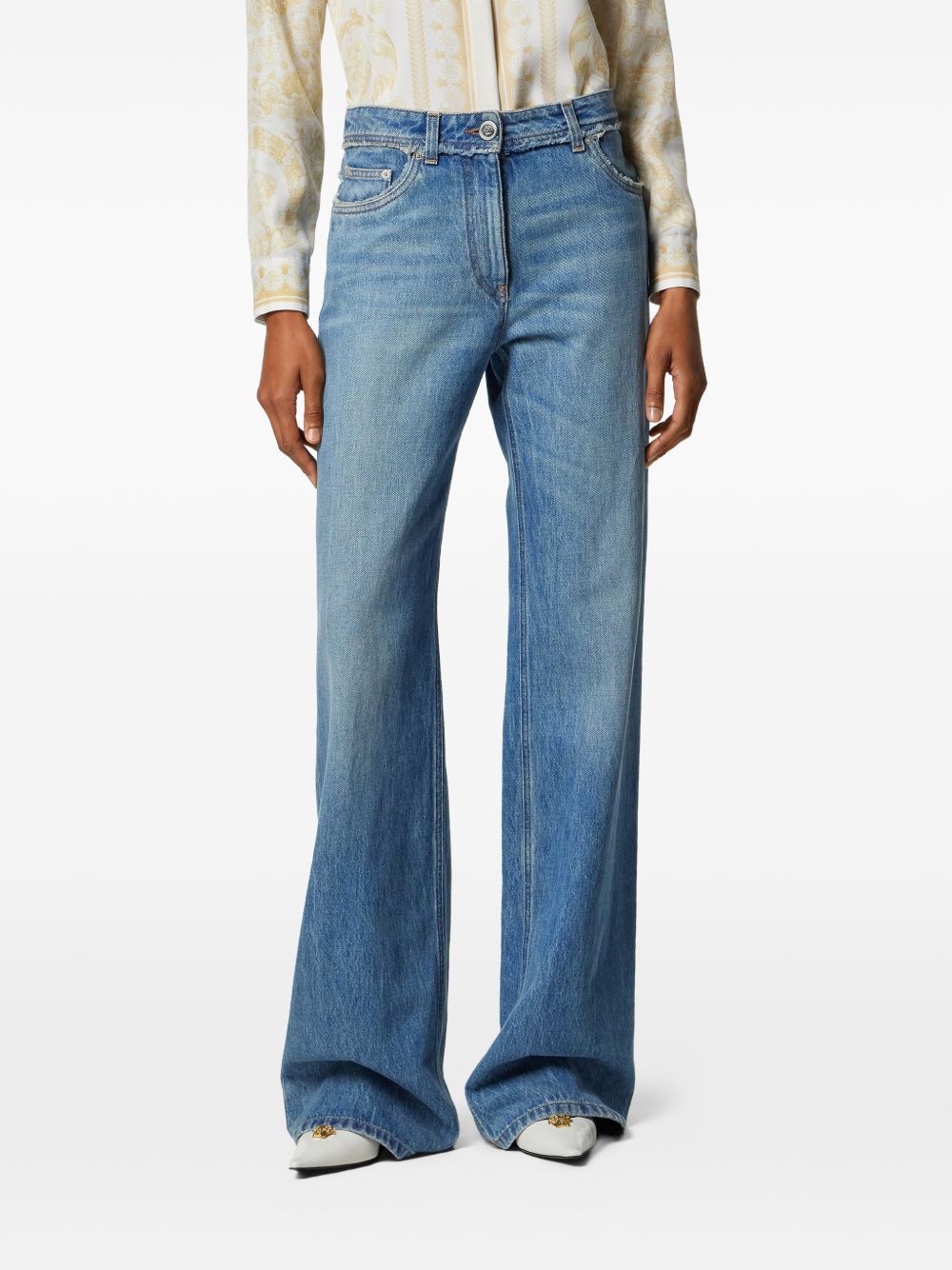 Versace Women's Denim Cotton Jeans