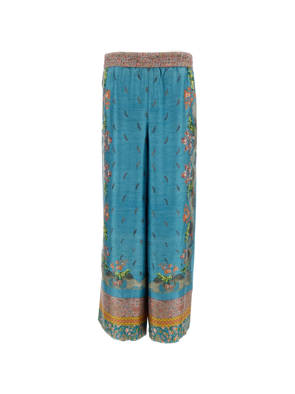 Pierre Louis Mascia Women's Printed Silk Trousers