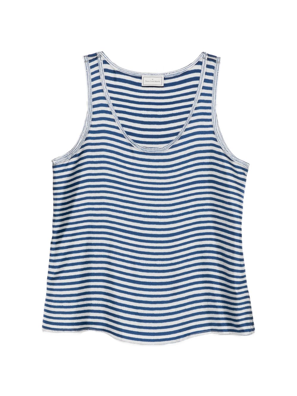 Pierre Louis Mascia Women's Striped Silk Tank Top