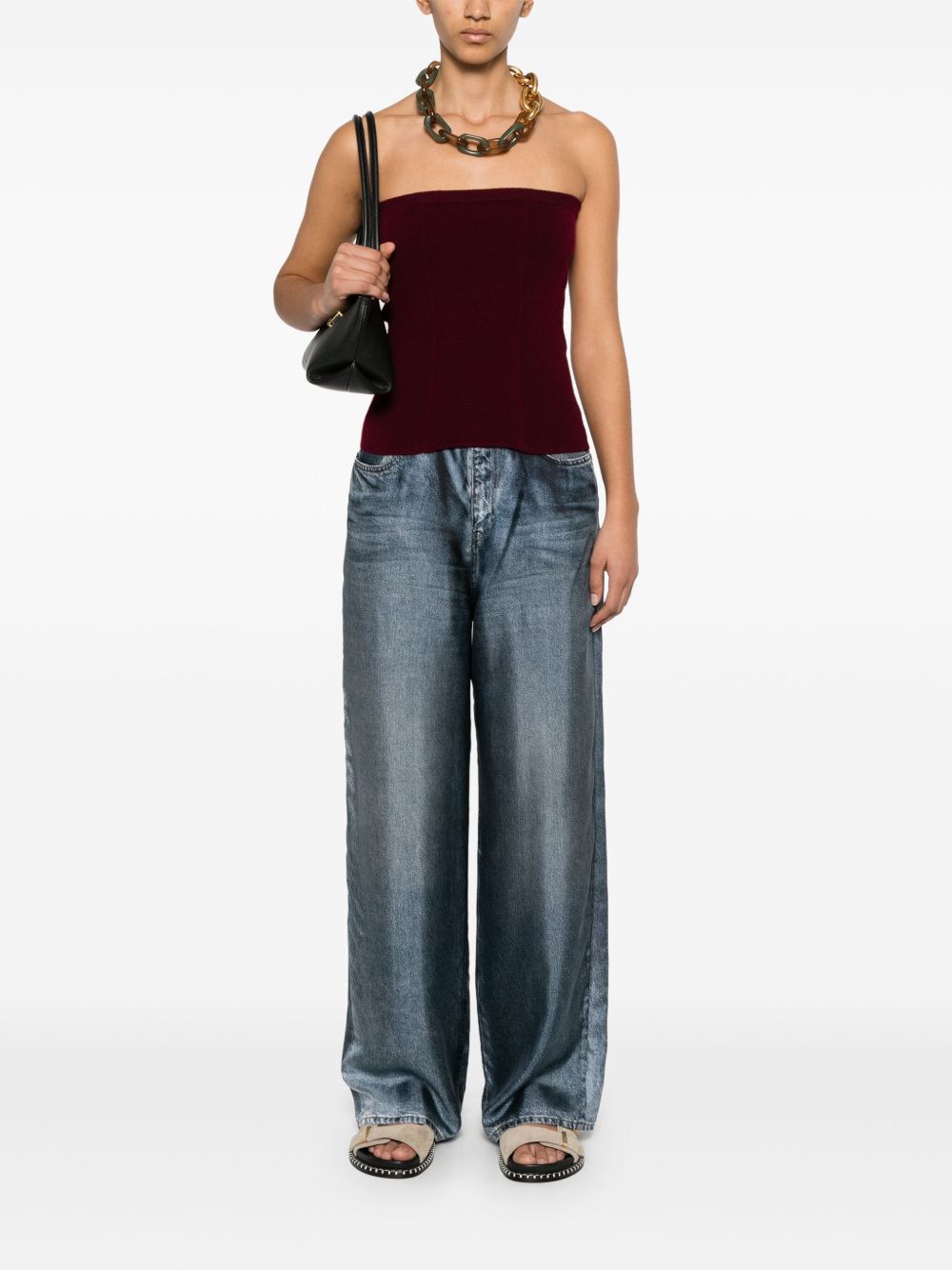 Pierre Louis Mascia Women's Silk Trousers